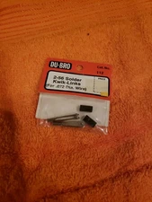 Du-Bro - 2-56 Solder Kwik-links For .072 Dia Wire - New Part 112 - JT25