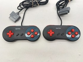 Retro-Bit Retro Duo RB-RD-1279 NES SNES Console w/2 Controllers AV Cables Tested