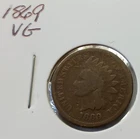 1869 VG Indian Head Cent