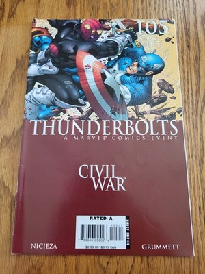 Marvel Comics Thunderbolts #105 (2006) - Very Good
