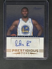 2012-13 Prestige - Prestigious Picks Signatures Festus Ezeli #74 (AU, RC)
