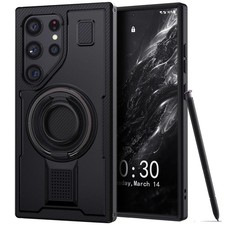 For Samsung Galaxy S23 ULTRA 5G Rugged Hybrid Slim Case Cover / Screen Protector