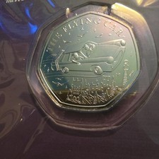 Royal Mint 2025 Harry Potter The Flying Car 50p Fifty Pence Coin BU - Available on eBay