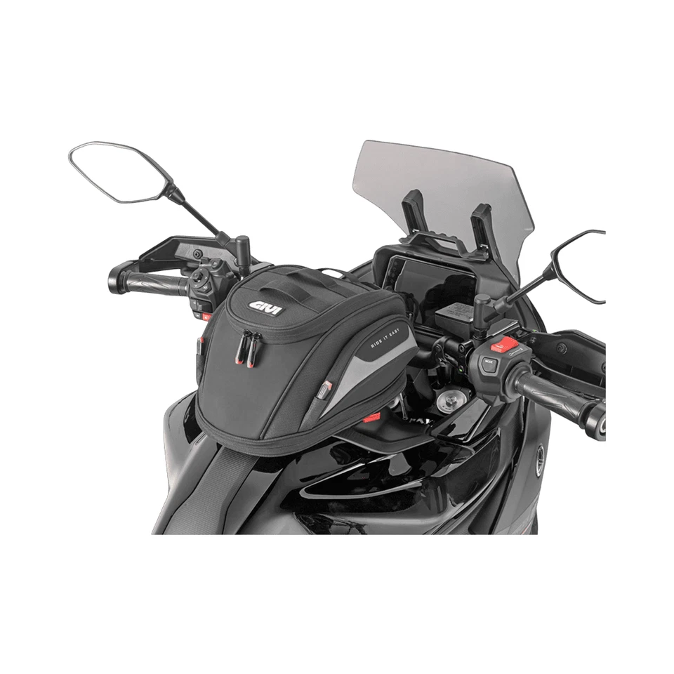 Givi EASY03 Easy-T ausziehbare Tanklock Tasche, 12-16 Liter Tankrucksack schwarz - Bild 4 von 4
