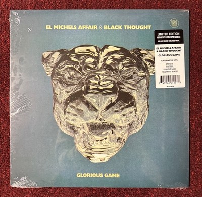 EL MICHELS AFFAIR & BLACK THOUGHT - Glorious Game - Ice Cat Blood Vinyl LP MINT
