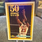 Topps 50 Point Club Insert Michael Jordan Chicago Bulls #50 Basketball Card