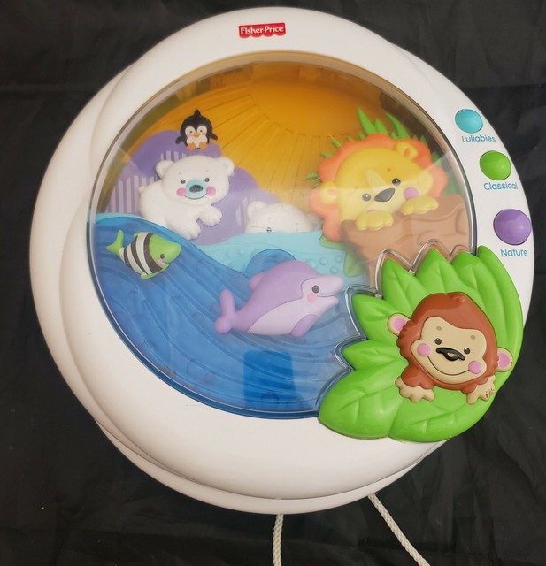 Fisher Price Precious Melodies and Motion Crib Soother Lights
