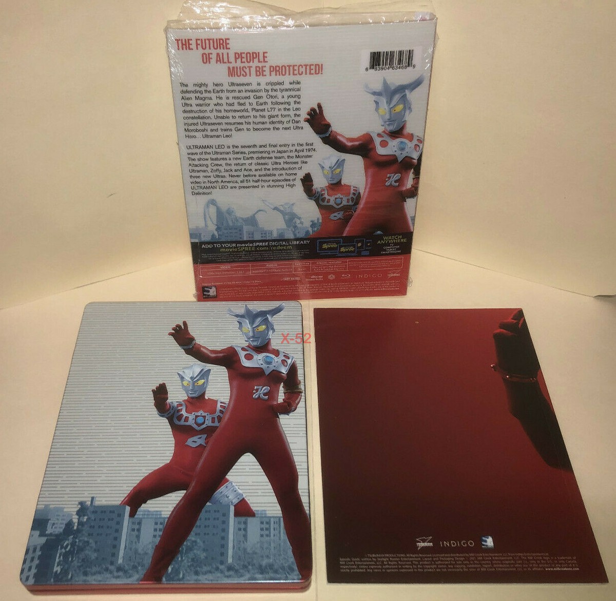 Ultraman Ultra Leo complete series Steelbook blu ray set Astra