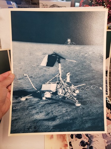 5 RARE VINTAGE SPACE ARTS TITUSVILLE FLA APOLLO 12 NASA PHOTO SOUVENIR 11 X 14" - Picture 2 of 13