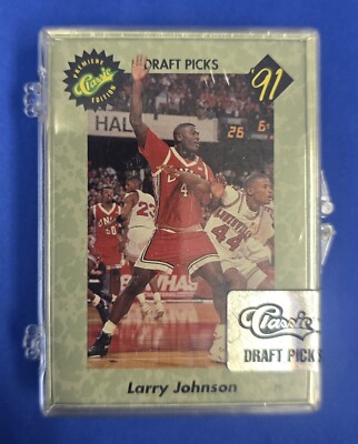 1991  Classic Draft Picks   Complete Factory Sealed Set, Larry Johnson