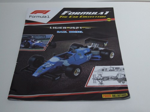Fórmula 1 1983 Raúl Boesel Ligier JS21 escala 1:43 - Imagen 6 de 6