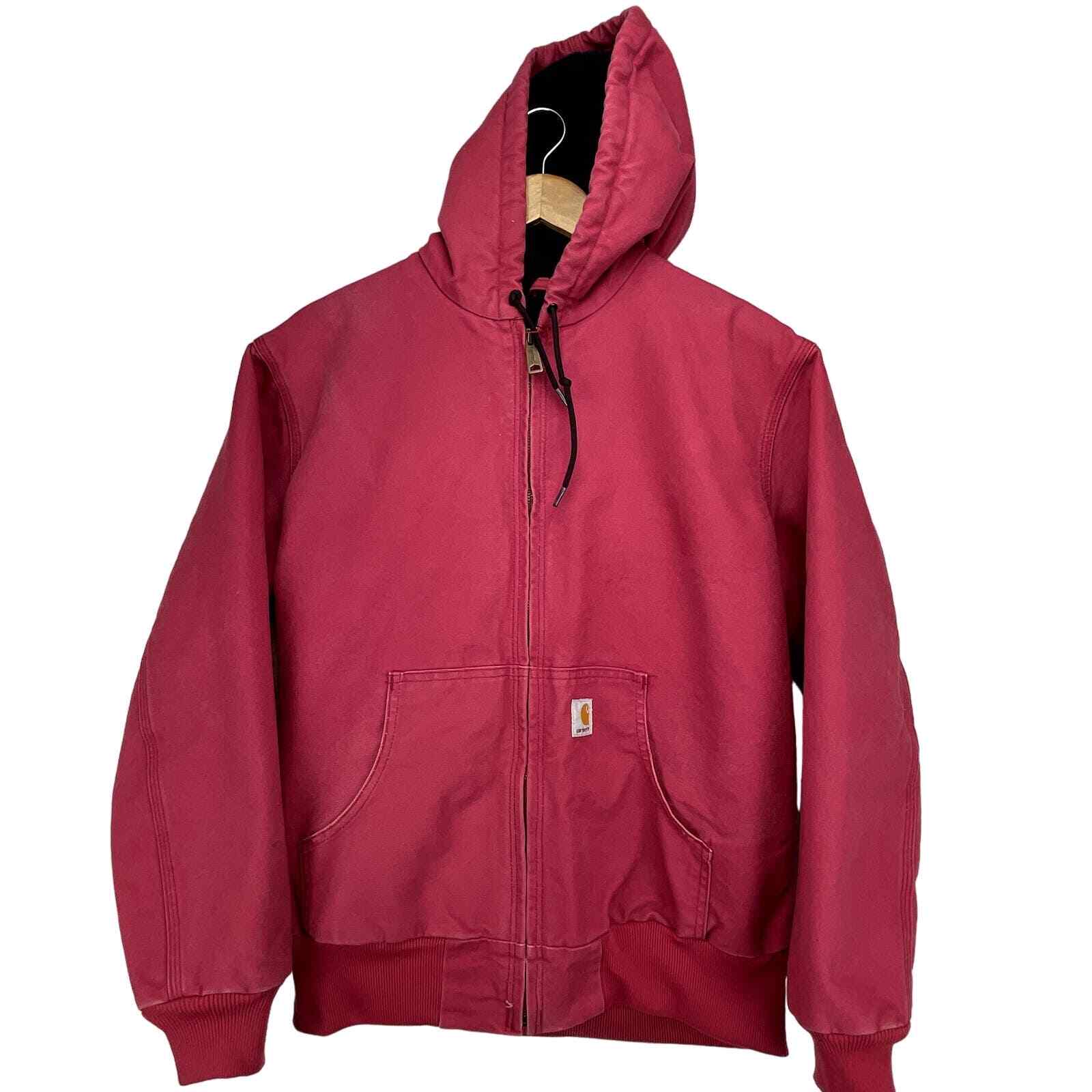 Carhartt Sandstone Active Jacket Quilt Lined Womens Medium WJ130 624