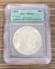 1921 Morgan Silver Dollar Coin ICG MS64 S$1