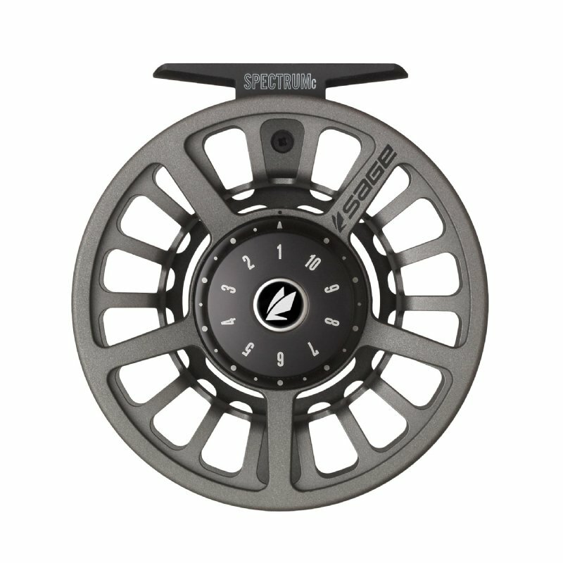Sage Spectrum C Fly Reel - Size 5/6 - Color Grey - NEW