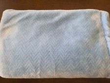 Parent s Choice Walmart Blue Zig Zag Cheveron Sherpa Baby Boy Blanket lovey