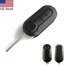 For Fiat 500 Panda Punto Bravo Replacement Smart Remote Key Fob Shell Case