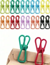 10pcs Colorful Anti-Slip Sealing Clips - Reusable Bag Clips for Snacks & More