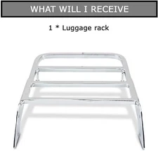 For Honda Shadow Steed VLX 600 1999-2007 Rear Luggage Rack Motor Pak Pack 