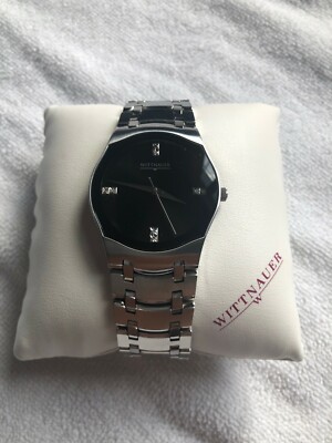 Wittnauer Montserrat Steel 
Black Dial Quartz Ladies Watch ⌚ Wittnauer Watches Montserrat Women main image 3