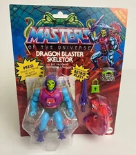 Masters of the Universe Origins Dragon Blaster Skeletor 2022 Figure Retro Play