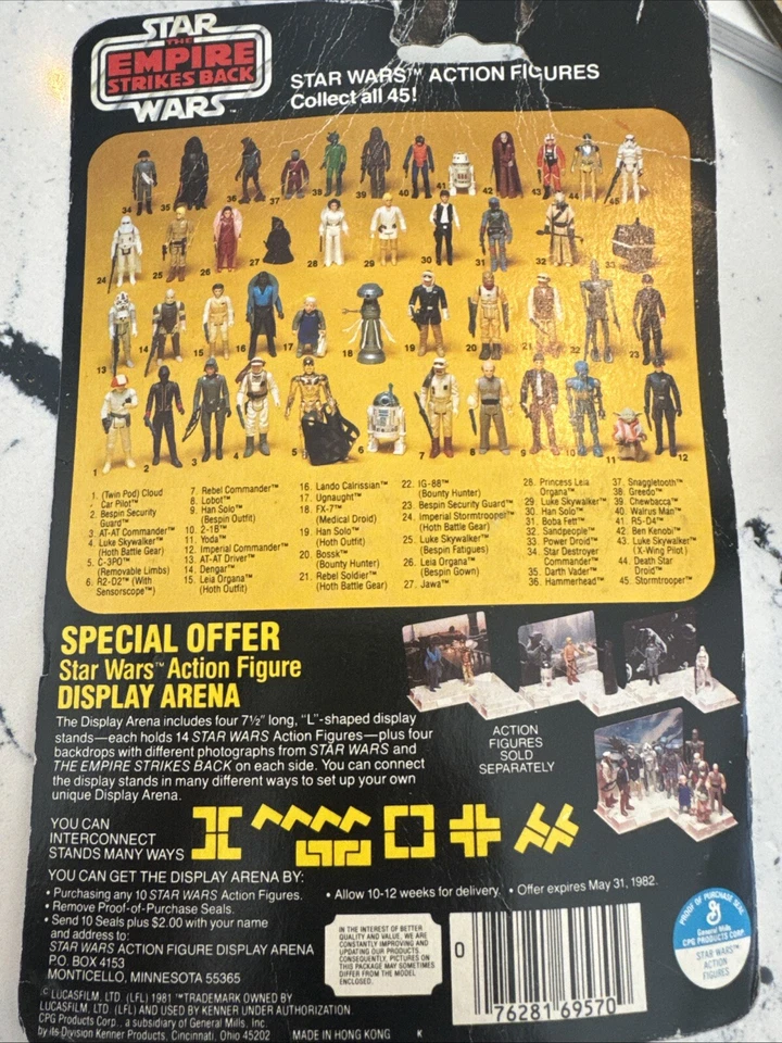 1982 Star Wars ESB Kenner R5-D4, #39070 Unopened  - Image 2 of 3