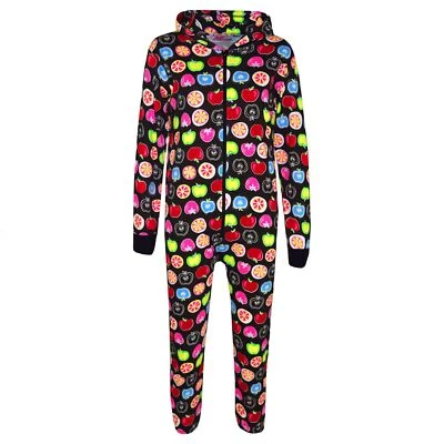 A2Z 4 KIDS® A2Z Einteiler Einteiler Kinder Mädchen Jungen Obst Print Pyjama Schlafanzug Kostüm Geschenke