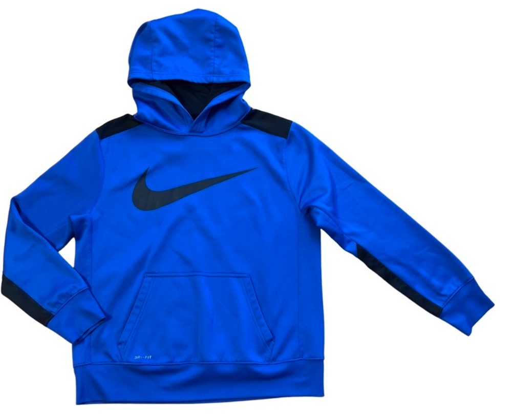 blue and black nike sweatshirt