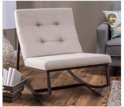 armless glider chair