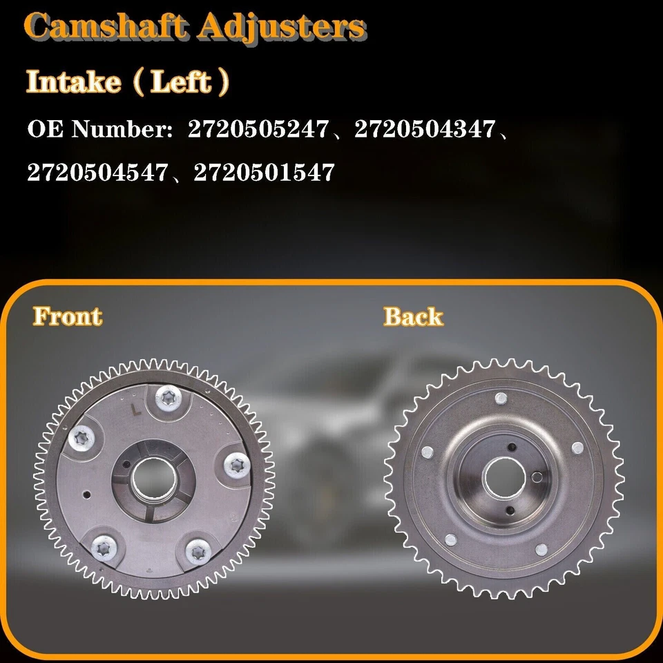 Árbol de levas M272 M273 VVT piñón de engranaje para Mercedes C350 CLK350 CLS350 E350 GL550 Foto 4 de 4