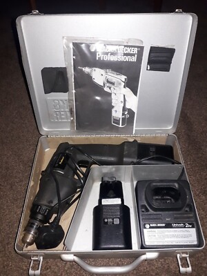 Black and Decker 5912 vintage cordless drill UK