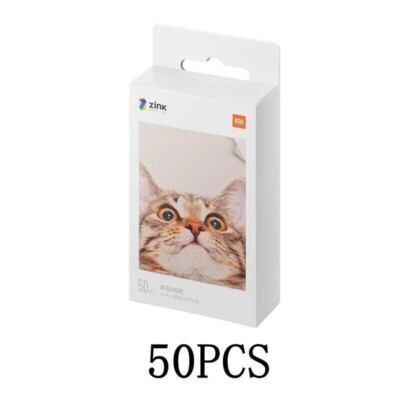 Xiaomi Photo Paper ZINK For Xiaomi MI Portable Photo Printer Mini Pocket 50Pcs