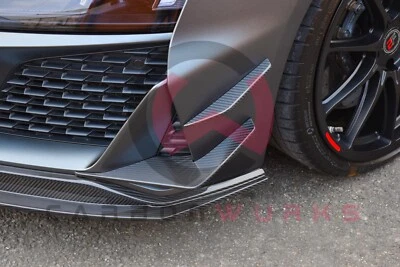 Carbonwurks Audi R8 Gt Facelift Carbone Fibre Avant Canards Winglets - Gen 2 4S - Photo 1/4