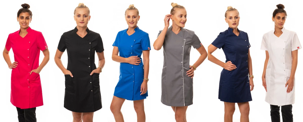 Adele dress wear beauty salon SPA uniform massage therapist dental u0026amp;  nurses | eBay