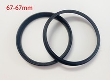 2 PCS 67-67 Step Spacer tube filter extension ring Adapter male female 67mm