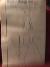 See & Sew Butterick 3882 Flared Dress Sewing Pattern Size 16-24 No Envelope