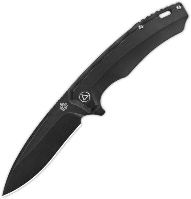 New QSP Knife Woodpecker Framelock Black QS116-D2 II