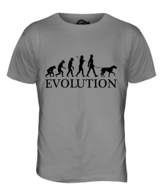 GREAT DANE EVOLUTION OF MAN MENS T-SHIRT TEE TOP DOG LOVER GIFT WALKER WALKING
