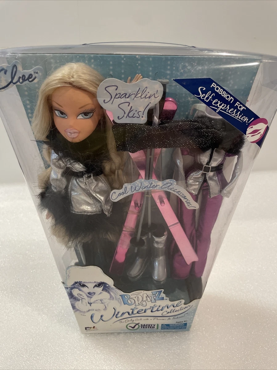 NEW Bratz Winter time Collection Cloe Doll w/ Accessories SPARKLING SKIS.  NIB