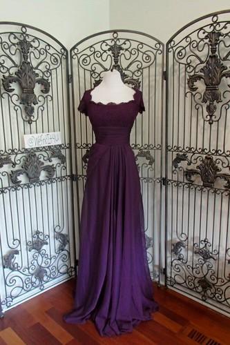 A753 PRONOVIAS NARDO AUBERGINE SZ 12 