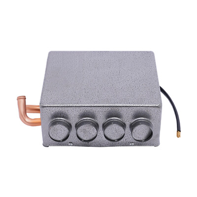 12V Universal Truck Car Underdash Compact Heater Kit Copper Tube+Speed Switch