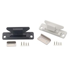 Closet Door Catch Universal Nylon Metal External Door Pull Buckle Drawer Latch