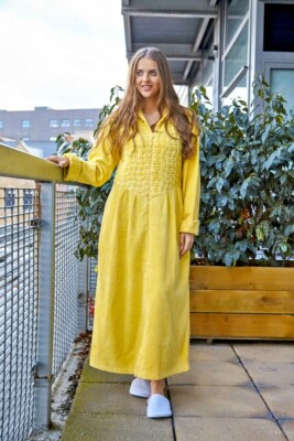 Luxury Soft Waffle Yoke Chenille Robe HOC Dressing Gown Bathrobe UK