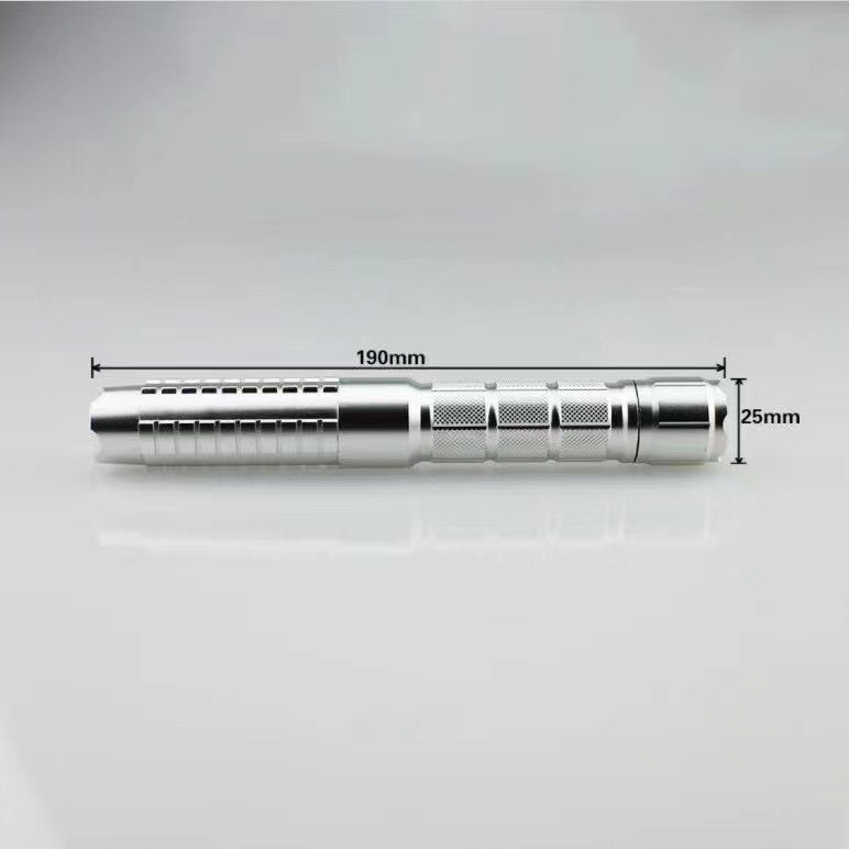 1mw Green Laser Pointer Pen Visible Beam Light Adjustable Focus Laser+Batty+Box View 3
