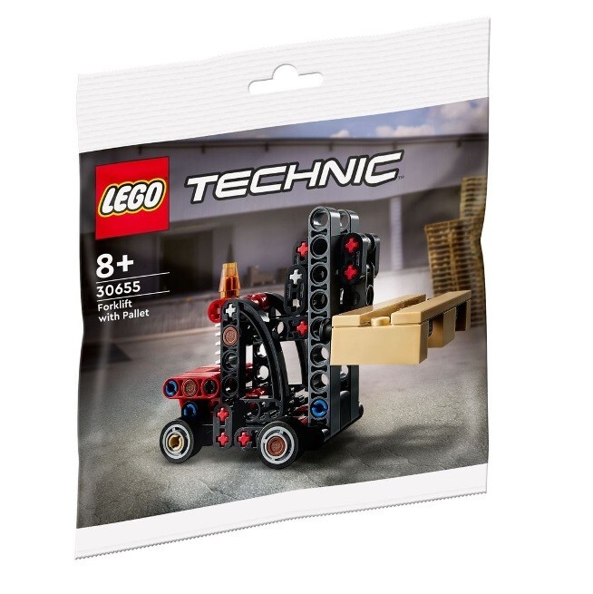 LEGO TECHNIC Forklift with Pallet Polybag (30655)