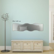 Specchio da parete ONDA a filo lucido