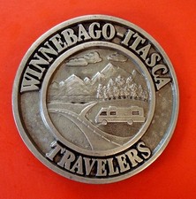 1987 VTG WINNEBAGO - ITASCA TRAVELERS BELT BUCKLE 127 of 1000