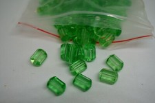 10 pc Swarovski Crystal Peridot Green 10.5x7mm Cylinder 5230 Beads;