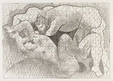 Violación : Pablo Picasso : Archival Canvas Print