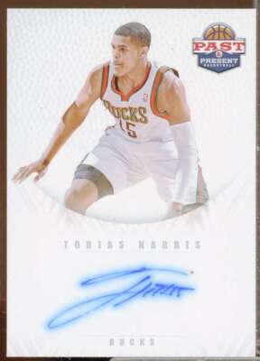 Tobias Harris Rookie Card 2012-13 Panini Past and Present Signatures #10 