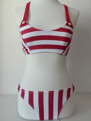 Cupshe Bikini Streifen  Gr. S, M, L neu